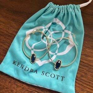 NWOT Kendra Scott Elora Hoop Earrings
